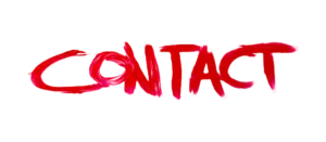 A red text that reads " contact ".